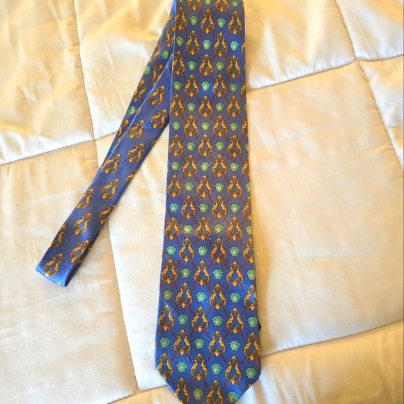 Gianni Versace men's silk tie - original print